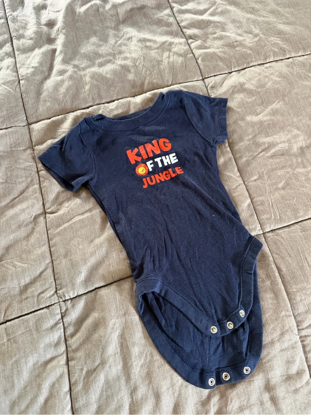 KING OF THE JUNGLE ONESIE